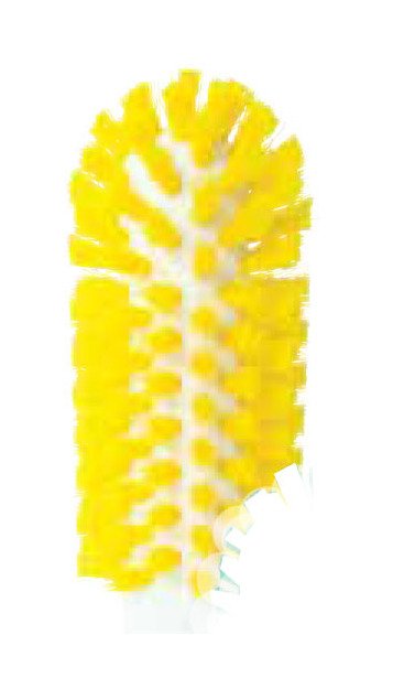 Tanis® 3 Inch Yellow Filament Color Tube Brush - Image 2