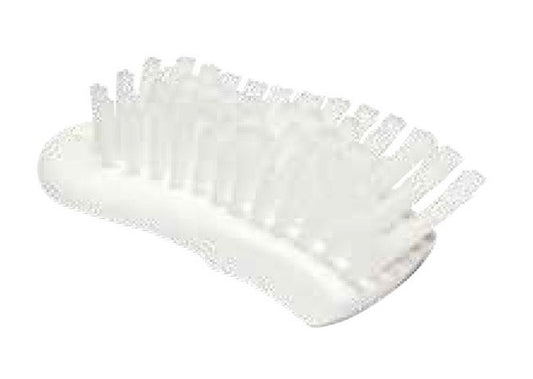 Swiss Dairy Brush - White Filament Hand Scrub Brush, 1-1/8 Inch Trim - Image 1
