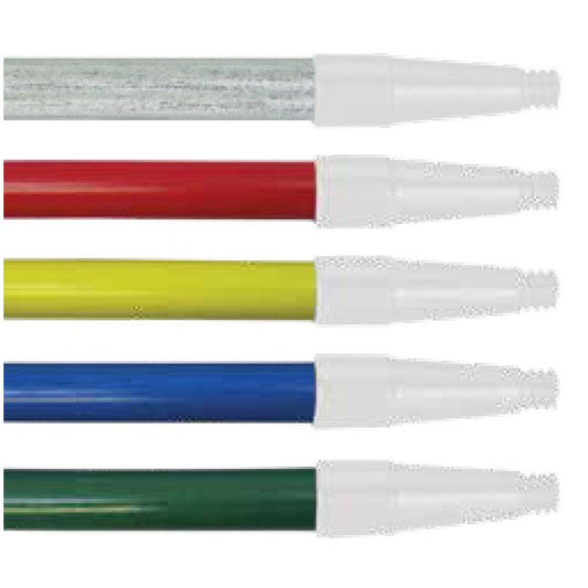 48-Inch White Fiberglass Handle for Maintenance Brushes - Image 1