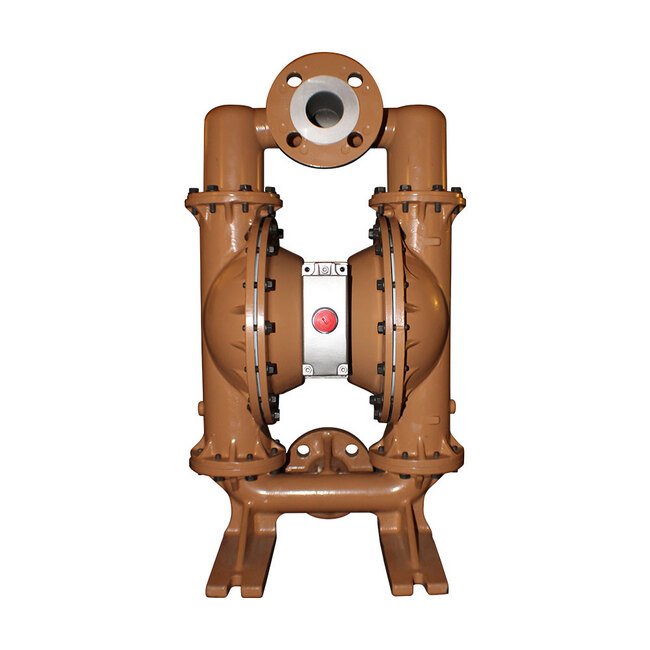 2" Aluminum Pwr-Flo™ AODD Pump with Santoprene Diaphragm - Image 1