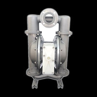 NOMAD® PWR-FLO™ 3" Flanged AODD Pump, Stainless Steel with PTFE - UFI Diaphragm