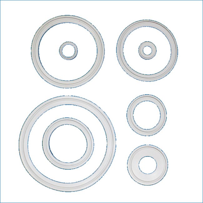 Springer Parts Clamp Gasket 2 SIL WHT - Image 1