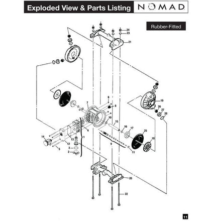 1" Stainless Steel Tri-Clamp PWR-FLO Pump - Image 3