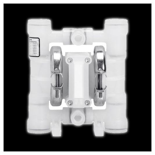 NOMADÂ® 1/4" NPT PWR-FLOâ¢ AODD Pump, Polypropylene with Viton/FKM Diaphragm - Image 1