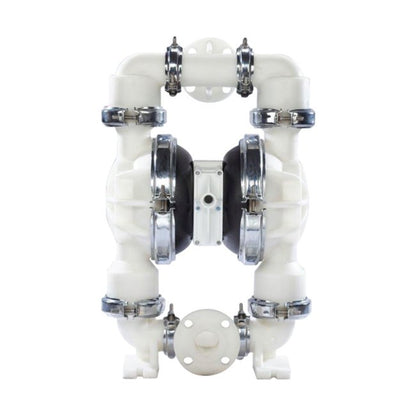 2" Flanged Polypropylene PWR-FLO AODD Pump with Viton Diaphragm - Image 1
