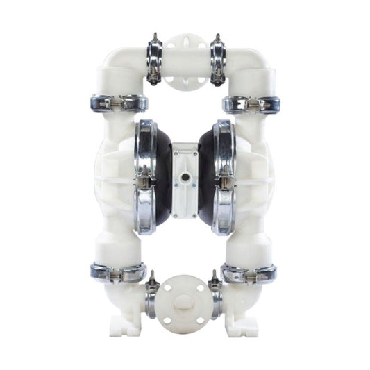 2" Flanged Polypropylene PWR-FLO AODD Pump with Viton Diaphragm - Image 1