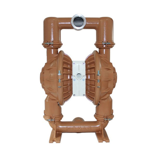 NOMAD PWR-FLO 2" Aluminum AODD Pump with Garlock EPDM Diaphragm - Image 1