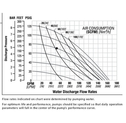 Stainless Steel 2" NPT Bolted PWR-FLOâ¢ AODD Pump with PTFE Diaphragms - Image 3