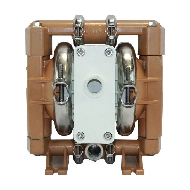 NOMAD PWR-FLO™ 1/2" Stainless Steel AODD Pump with Buna Diaphragm - Image 1