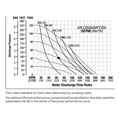 NOMAD® PWR-FLO™ 2" Polypropylene AODD Pump with Nordel®/EPDM Diaphragm - Image 2