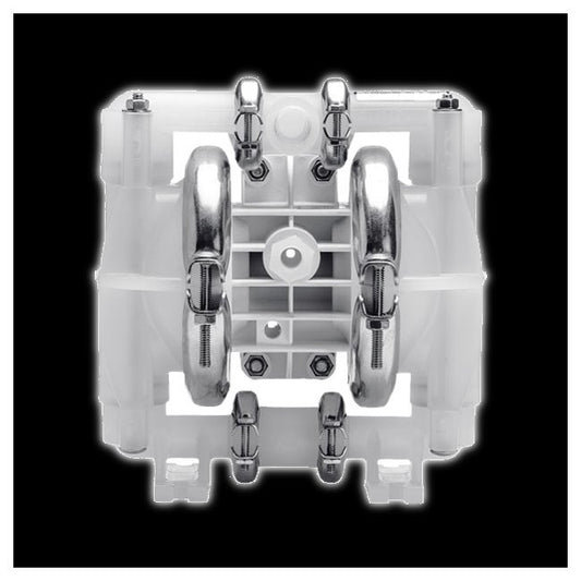 NOMAD® PWR-FLO™ 1/2" NPT AODD Pump, Polypropylene with Viton/FKM Diaphragm - Image 1