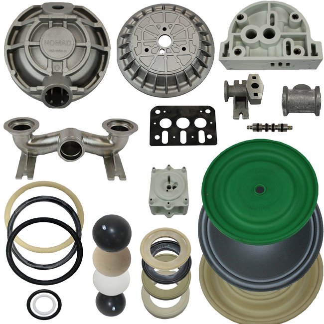 Springer Parts Hastelloy Diaphragm Pump Replacement for ARO® 93266 - Image 1