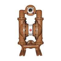 2" Stainless Steel Flanged PWR-FLOâ¢ AODD Pump with Buna-N Diaphragm
