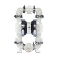 2" NPT Clamped PWR-FLOâ„¢ AODD Pump, Aluminum w/ Neoprene Diaphragms