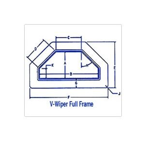 Master Wipe Full Frame V-Wiper - Image 1