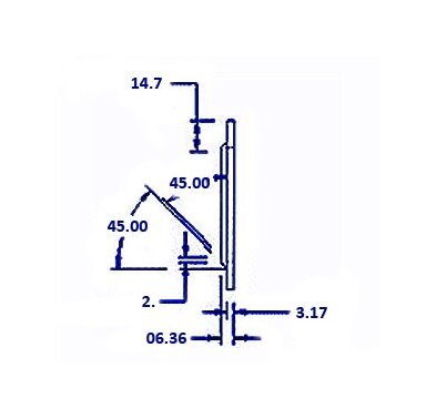 Master Wipe Metric Wiper - Style 2, Moly-Filled, 226mm A, 50mm B - Image 3