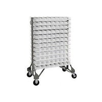 Steel Louvered Rack with 192 QUS220 Ultra Bins