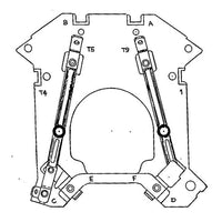 Reliance Electric 204 Bearing Stationary Switches Set