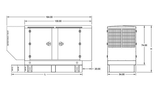 Blue Star Power Systems 150 kW Diesel Generators with John Deere Engine - Image 2