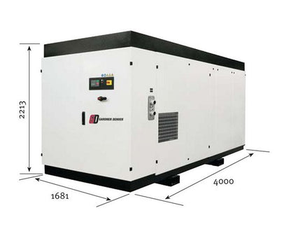 160 kW Oil-Free Screw Air Compressor - Gardner Denver ESN 160-250 Series - Image 2