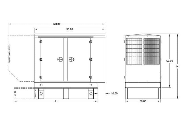 Blue Star Power Systems 60kW Diesel Generators - Image 2