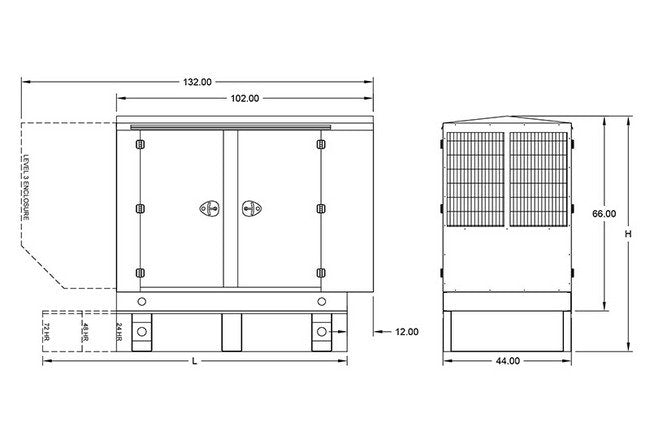 Blue Star 100 kW Diesel Generator System - Image 2