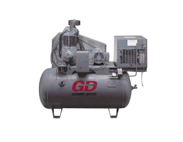 Gardner Denver Duplex Unit Compressor with Mounted Dryer - Image 1