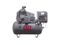 Gardner Denver Duplex Unit Compressor with Mounted Dryer