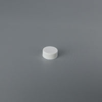 22mm Non-Stacking Threaded Plastic Ribbed Side Closure Cap