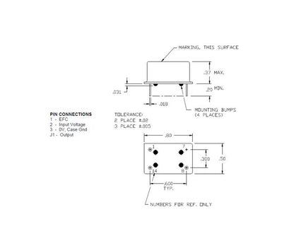 High Precision OCXO 10-100MHz Crystal Oscillator - Image 2