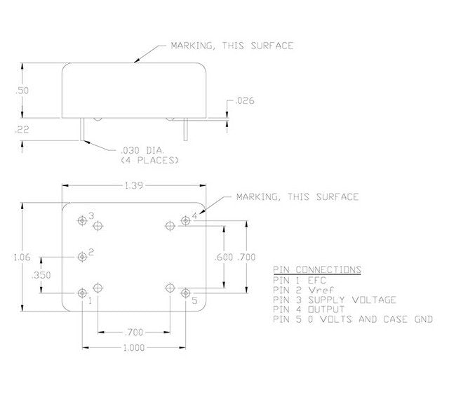 High-Precision OCXO 10-30 MHz Crystal Oscillator - Image 2