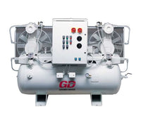 Gardner Denver PureAir II Oil-Less Air Compressor - 1HP, 4.1 ft&#179;/min, Tank-Mounted