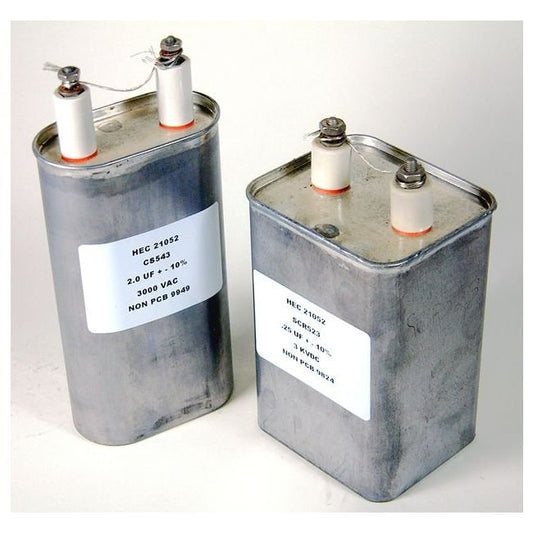Oil-Filled High Voltage Drawn Rectangular Can Capacitor - CC Series - Image 1