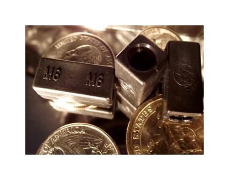 RB82206 Plastic Orifice Union, 0.0270" I.D., 0.060" O.D. - Image 1