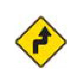 W-Series Black on Yellow Warning Sign - Institutional Grade - Image 1