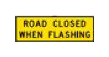 W-Series Black on Yellow Warning Sign - Large Size for Parking Safety - Image 1