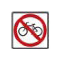 R-Series Black and Red Regulatory Sign, Various Sizes