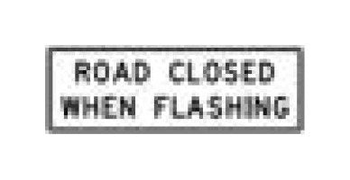 R-Series Black on White Regulatory Sign - Parking & Custom Signs - Image 1
