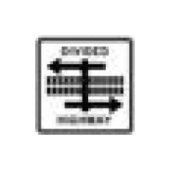 R-Series Black on White Regulatory Sign - 24x24 - Image 1