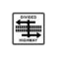 R-Series Black on White Regulatory Sign - 24x24