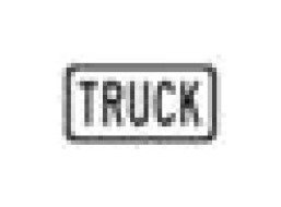 M Series Black on White Route Marker Sign - Image 1