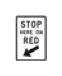 R-Series Black on White Regulatory Sign - Parking & Custom Use