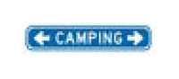 66x12 D Series Conventional Road Guide Sign - White on Blue