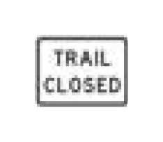 R-Series 24x18 Black on White Regulatory Sign - Image 1