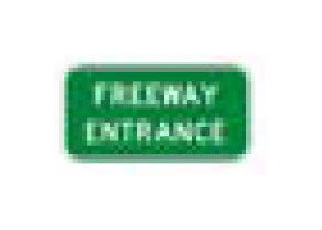E Series White on Green Expressway Guide Sign (36x18 inches) - Image 1
