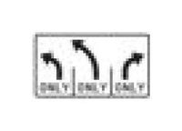 54 x 30 Lane-Use Control Sign - R-Series Regulatory Signs
