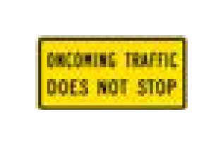 W-Series Black on Yellow Warning Sign - Parking Signage - Image 1