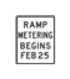R-Series 24x30 Black on White Regulatory Sign - Image 1