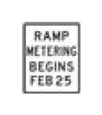 R-Series 24x30 Black on White Regulatory Sign