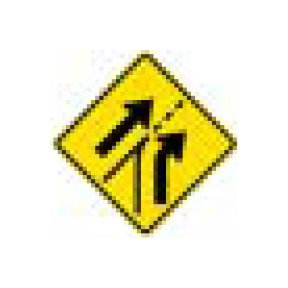 High-Visibility Black on Yellow Warning Sign - W-Series - Image 1